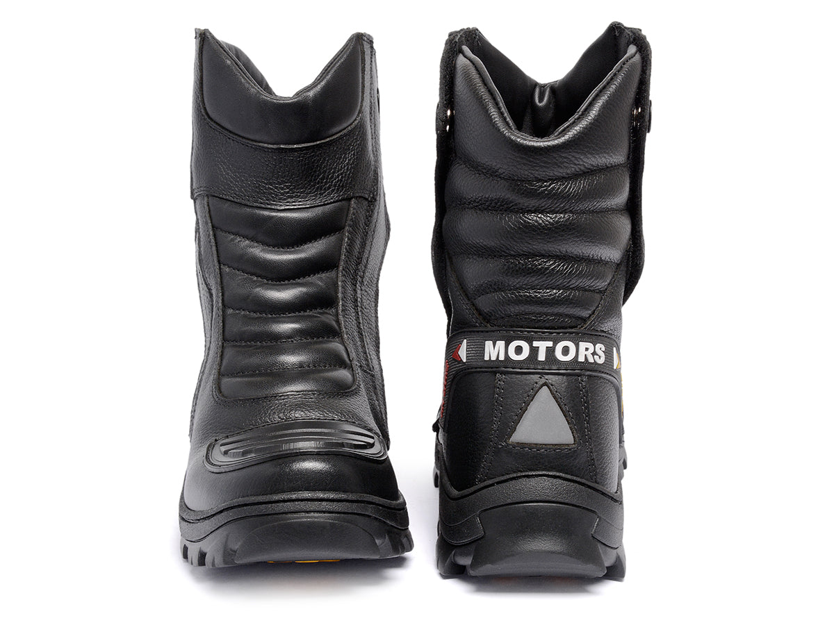 Bota Motoqueiro Masculina Segurança Conforto