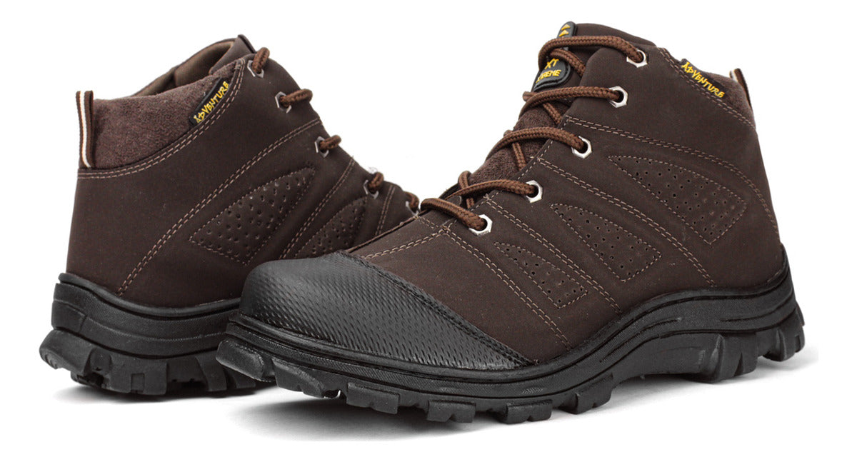 Bota Coturno Impermeável Masculina + Relogio + Carteira