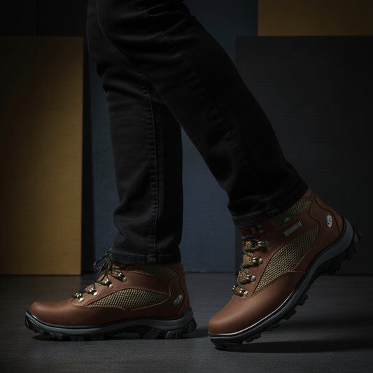 Coturno Rappel Couro Legítimo Adventure Marrom