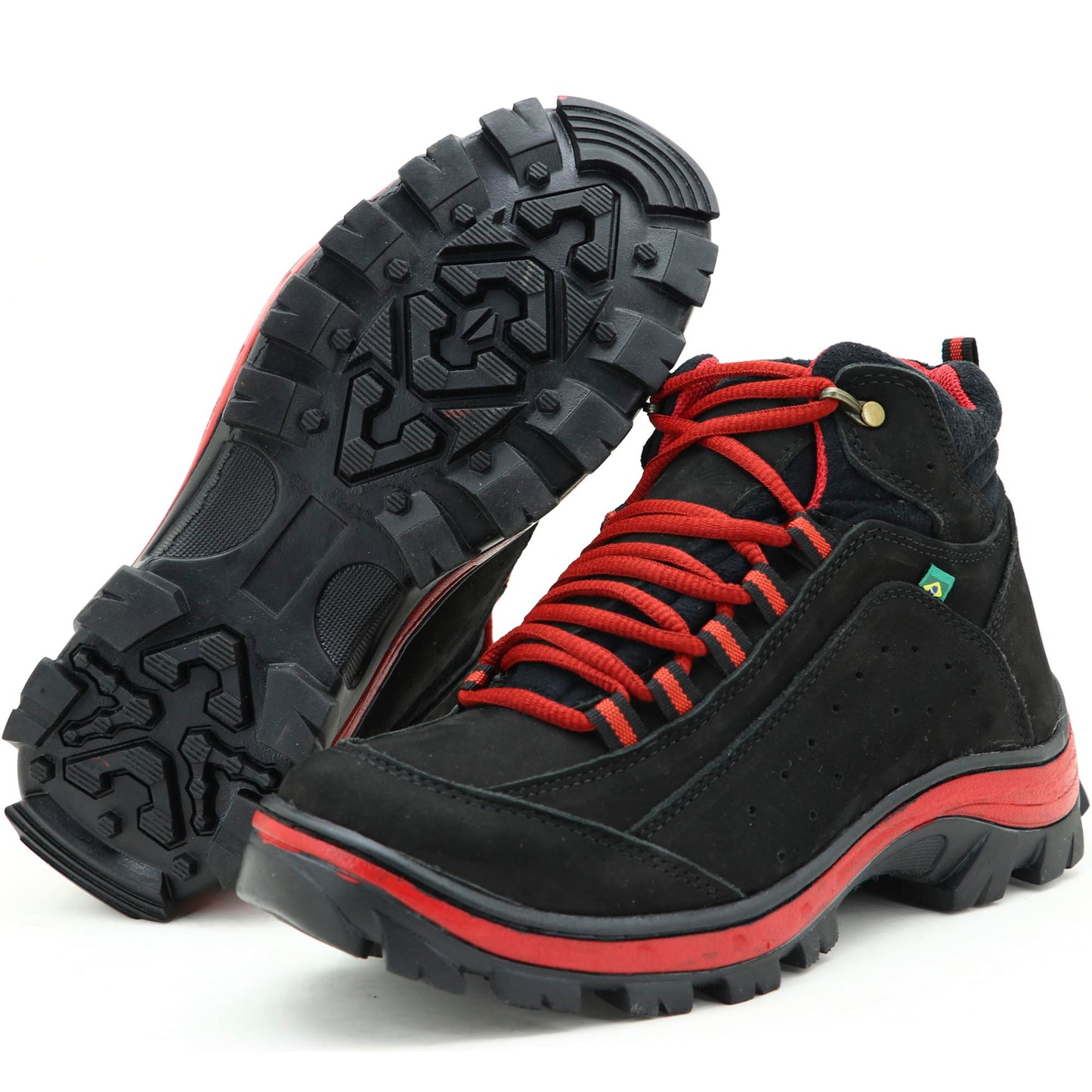 Bota Couro Adventure Trilha Verde