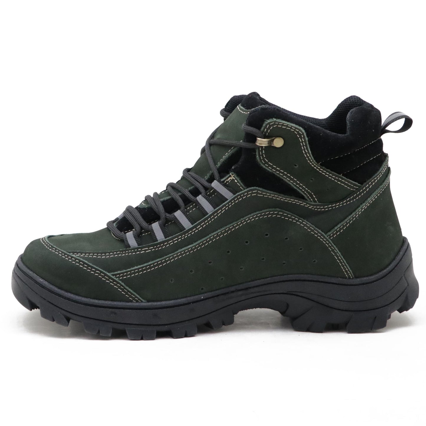 Bota Couro Adventure Trilha Verde