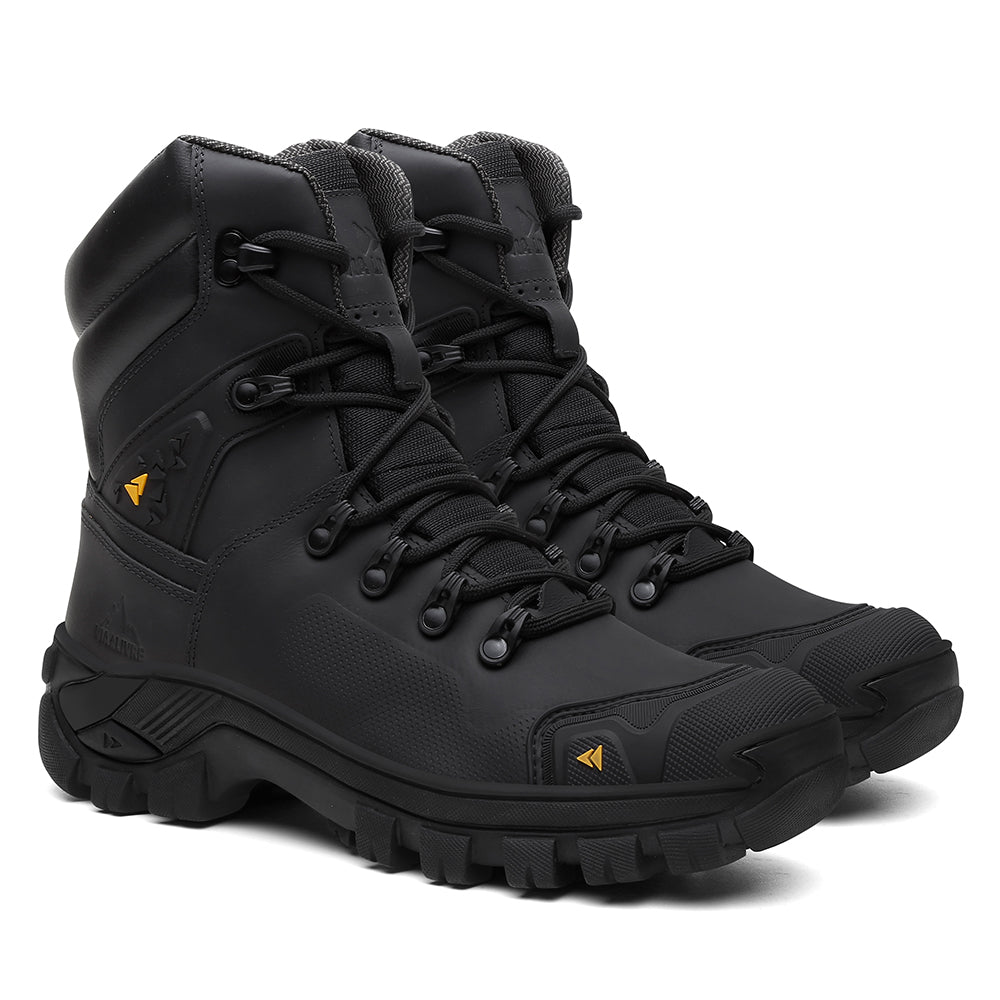 Bota Coturno Masculino Couro Legítimo Militar