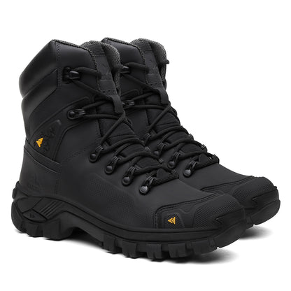 Bota Coturno Masculino Couro Legítimo Militar