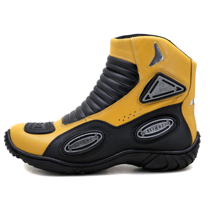 Coturno Couro Legítimo Colorido