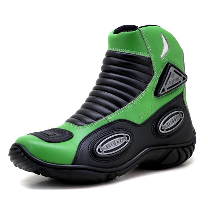 Coturno Couro Legítimo Colorido