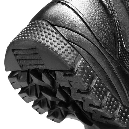 Bota Coturno Masculino Militar Adventure Couro Conforto