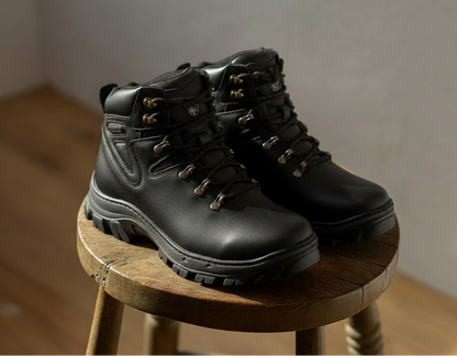 Bota Trekking Couro Legítimo Resistente