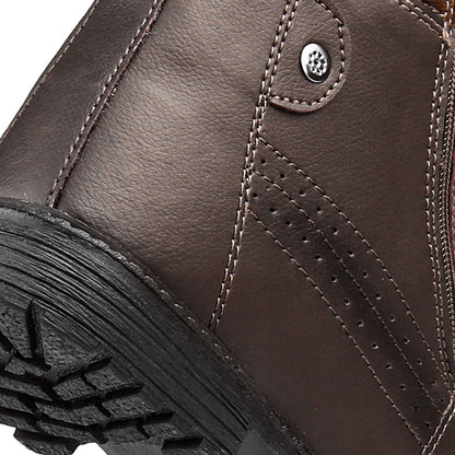 Bota Masculina Coturno Confortável Casual Macio Leve