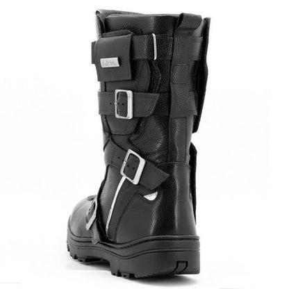 Bota Harley Motoqueiro Moto Couro Legitimo