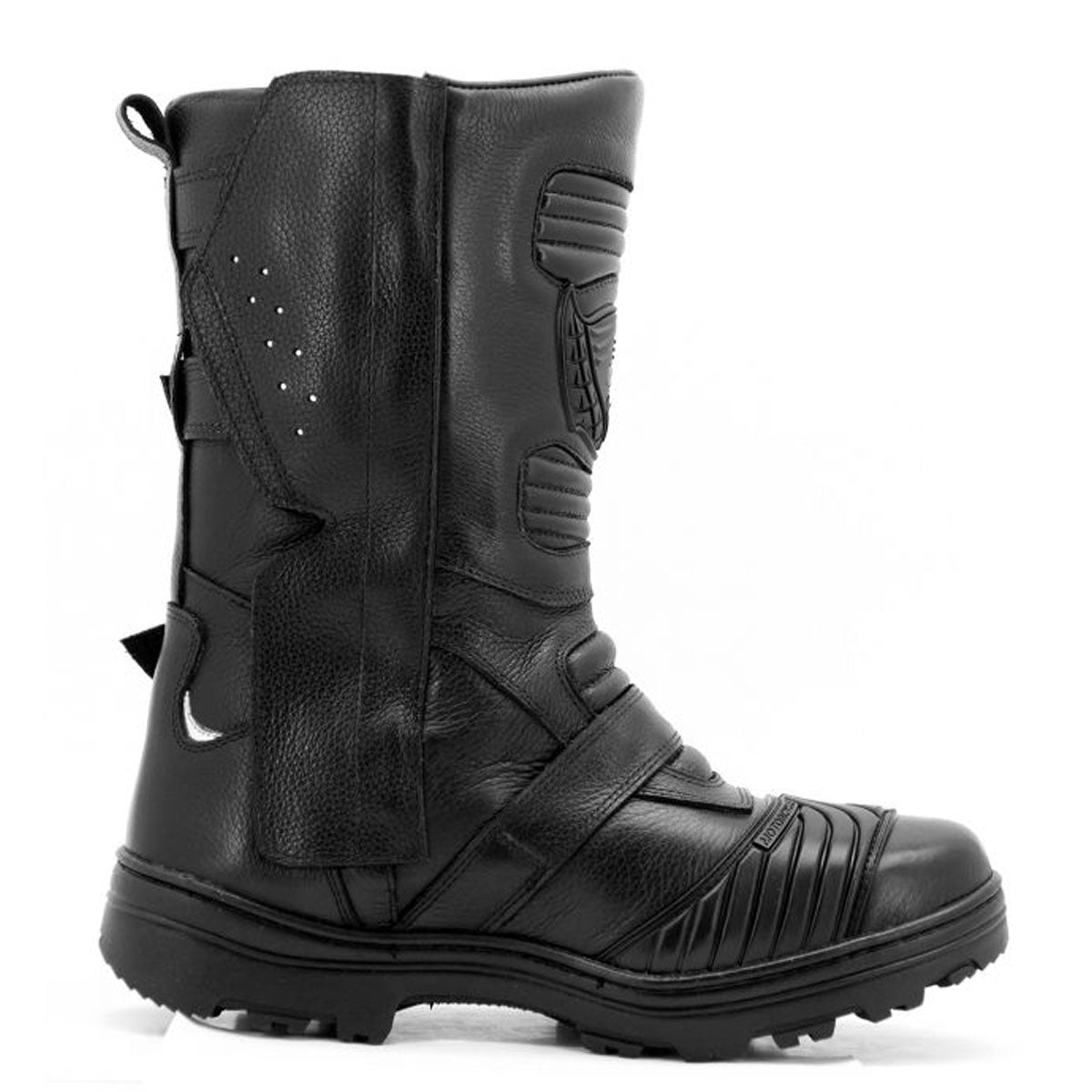 Bota Harley Motoqueiro Moto Couro Legitimo