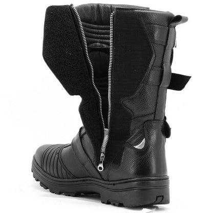 Bota Harley Motoqueiro Moto Couro Legitimo