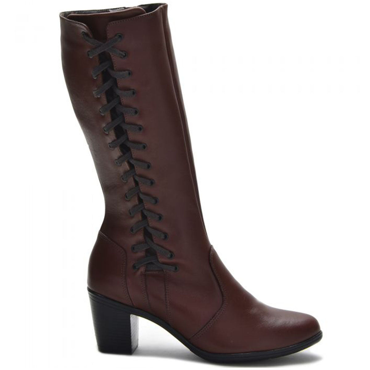 Bota Over Knee Feminina Couro Legítimo Cano Alto