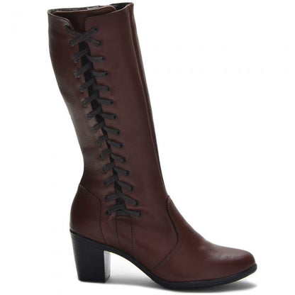 Bota Over Knee Feminina Couro Legítimo Cano Alto