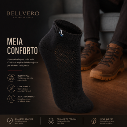Meia LUPO em algodão
