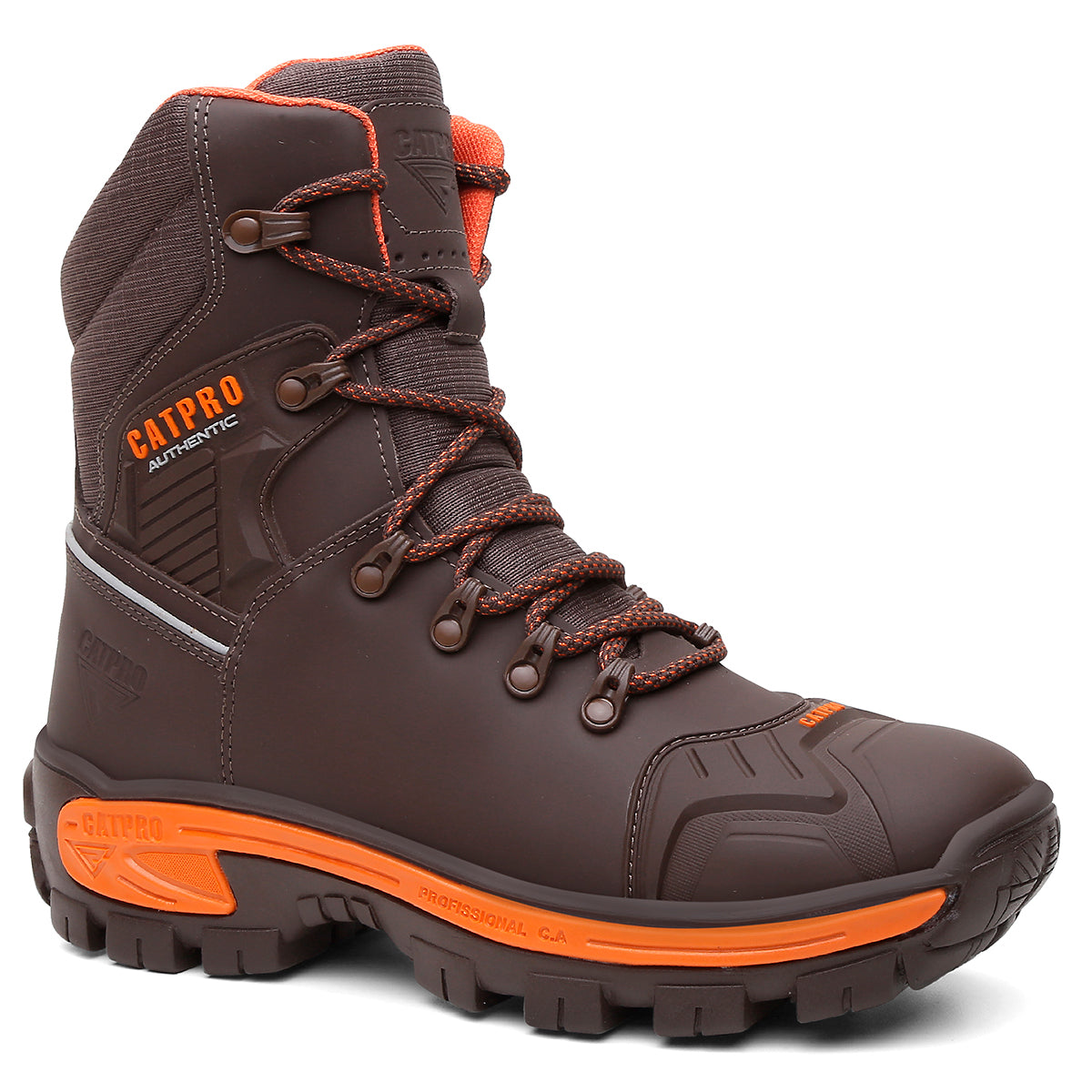 Bota Adventure Couro Legitimo C.a Coturno Confortável Leve