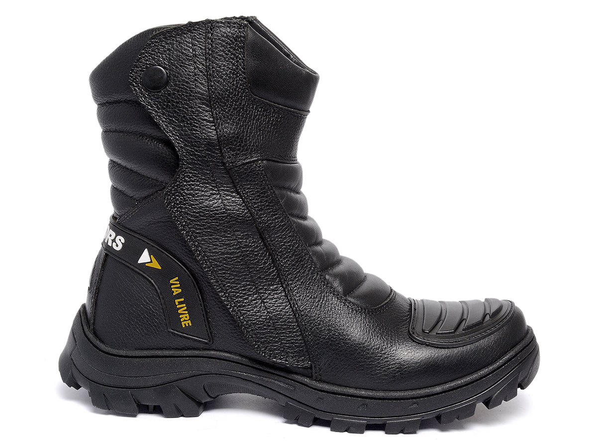 Bota Motoqueiro Masculina Segurança Conforto