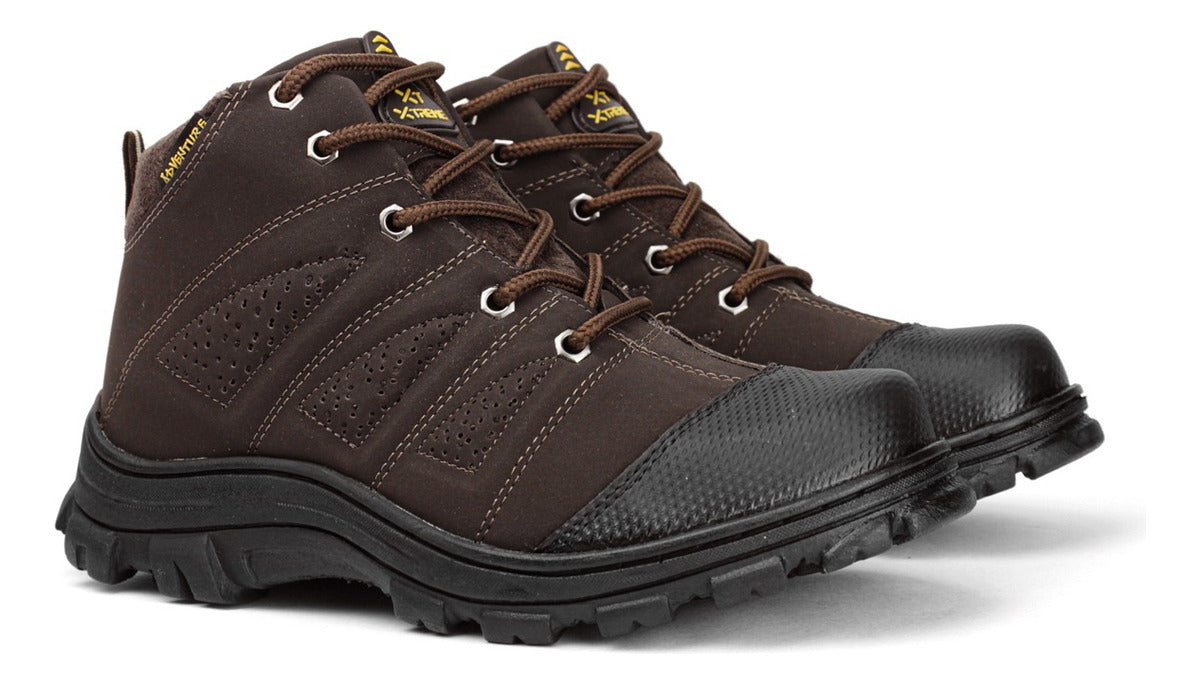 Bota Masculina Coturno Casual Confortável Reforçada