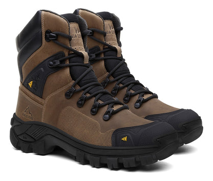 Bota Coturno Masculino Couro Legítimo Militar
