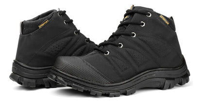 Bota Coturno Impermeável Masculina + Relogio + Carteira