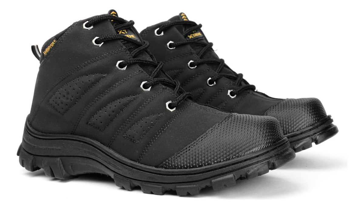 Bota Coturno Impermeável Masculina + Relogio + Carteira