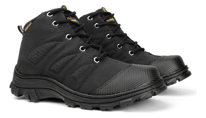 Bota Coturno Impermeável Masculina + Relogio + Carteira