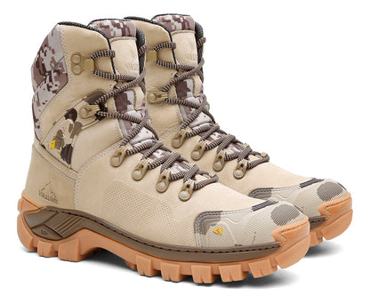 Bota Coturno Masculino Couro Legítimo Militar