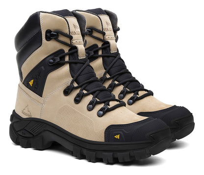 Bota Coturno Masculino Couro Legítimo Militar