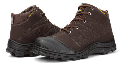 Bota Coturno Impermeável Masculina + Relogio + Carteira