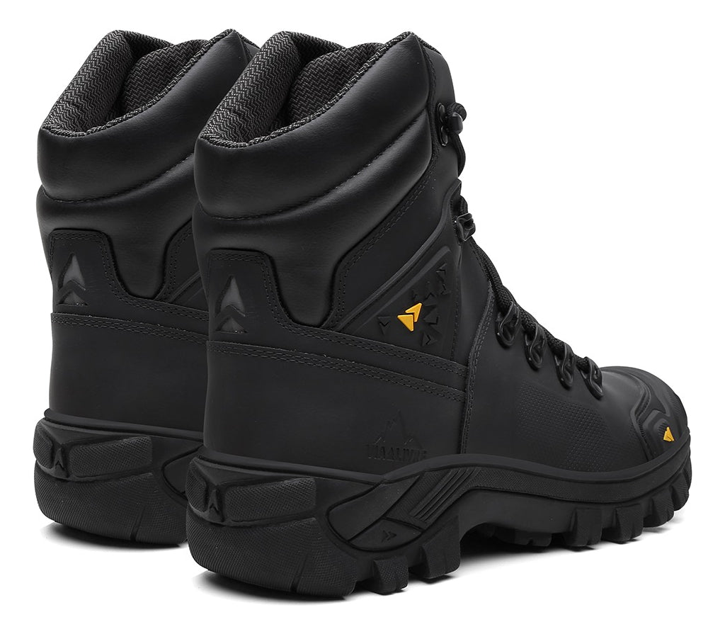 Bota Coturno Masculino Couro Legítimo Militar