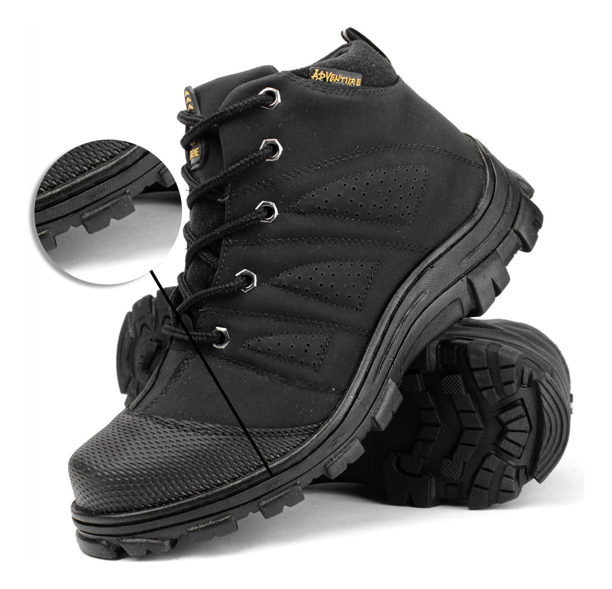 Bota Coturno Impermeável Masculina + Relogio + Carteira