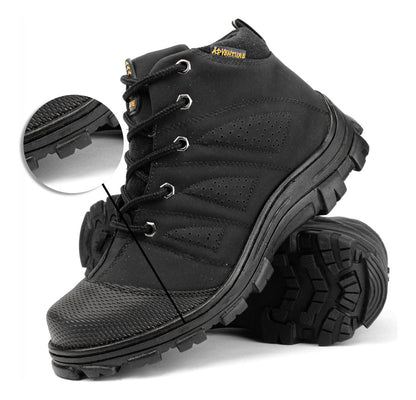 Bota Coturno Impermeável Masculina + Relogio + Carteira