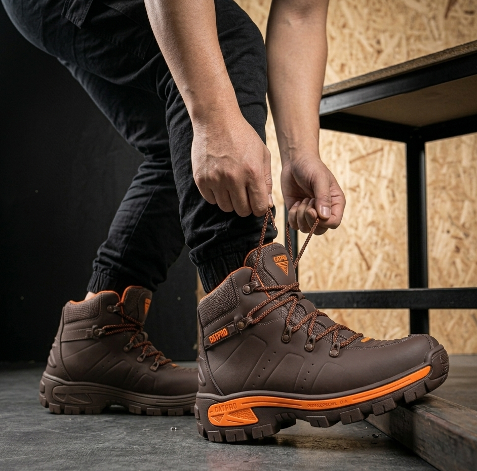 Coturno Masculino Cano Médio