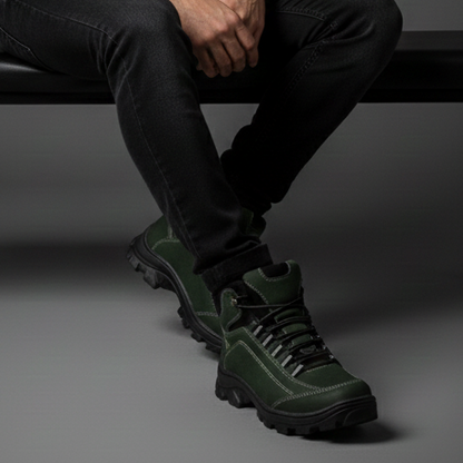 Bota Couro Adventure Trilha Verde