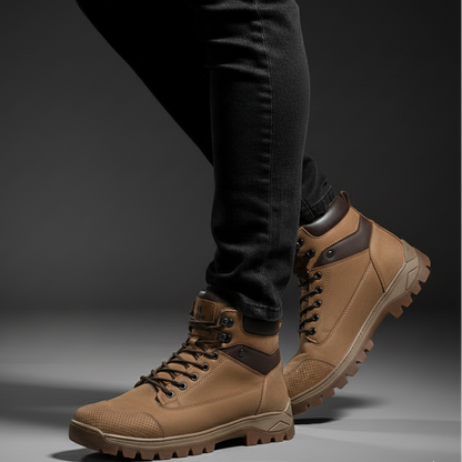 Coturno Couro Macio Confortável