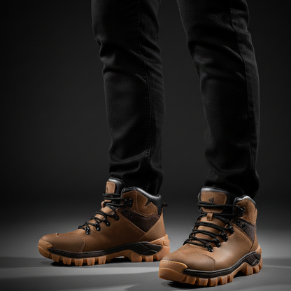 Coturno Couro Macio Confortável