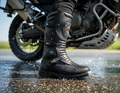 Bota Cano Alto Resistente a Água