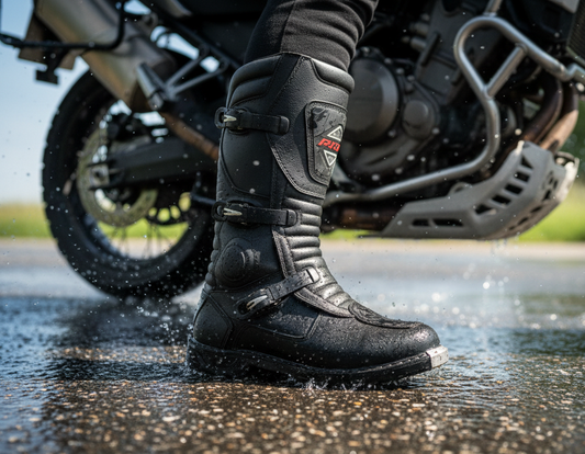 Bota Cano Alto Resistente a Água