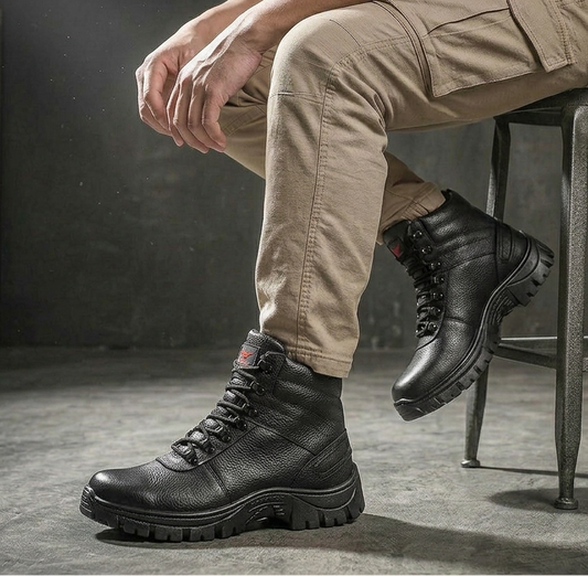 Coturno Masculino Robusto Preto
