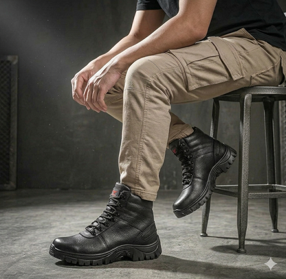 Coturno Masculino Cano Médio