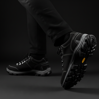 Bota Cano Baixo Resistente Couro Legítimo