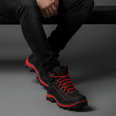 Bota Couro Adventure Trilha Verde