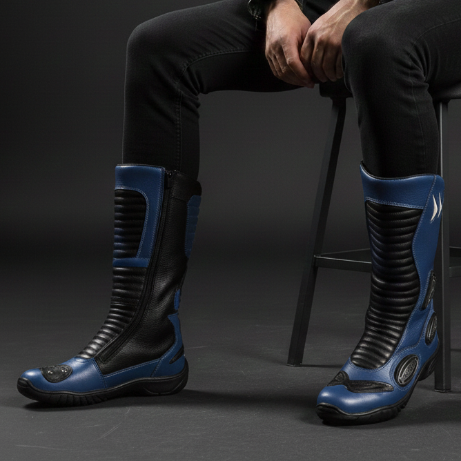 Bota Cano Médio Couro Legítimo