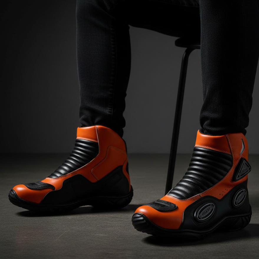 Coturno Couro Legítimo Colorido