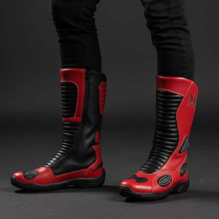 Bota Cano Médio Couro Legítimo