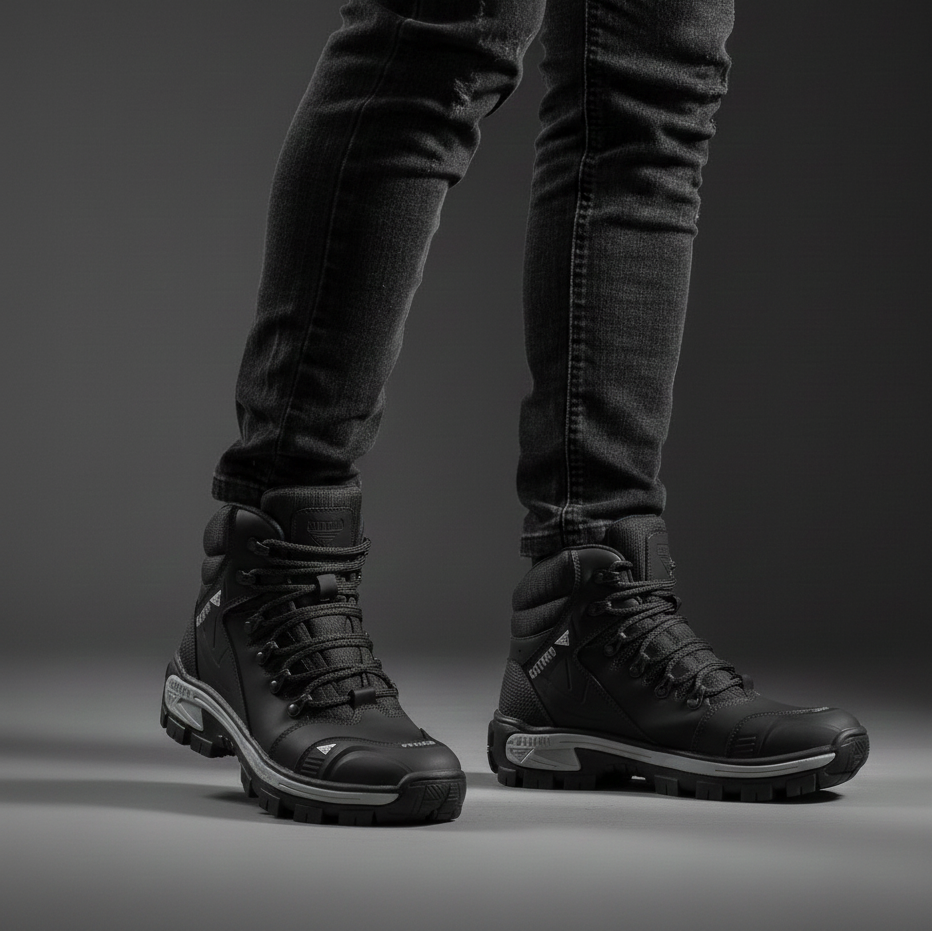 Coturno Masculino Rígido A prova D'Agua