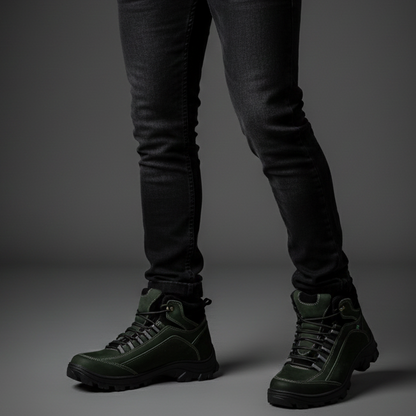 Bota Couro Adventure Trilha Verde