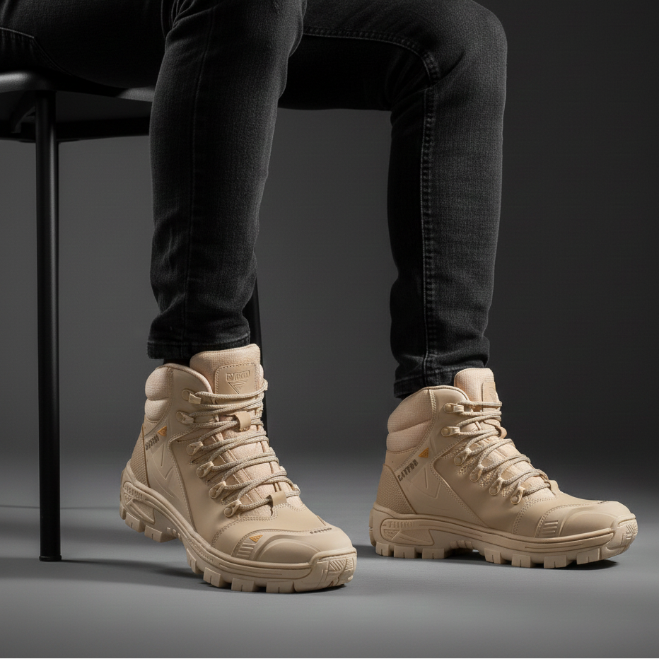 Coturno Masculino Rígido A prova D'Agua