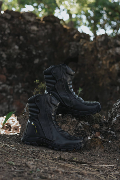 Bota Motoqueiro Masculina Segurança Conforto