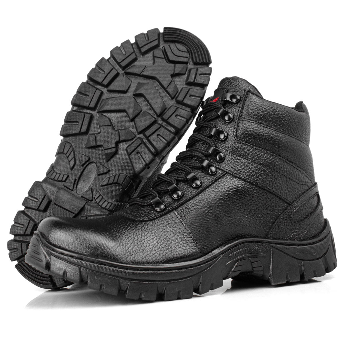 Coturno Masculino Robusto Preto