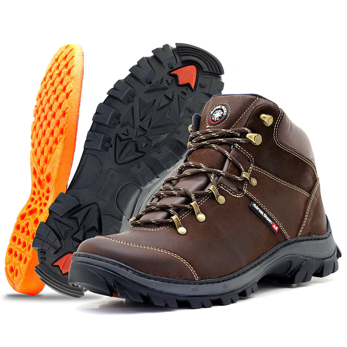 Coturno Rapel Couro Legítimo